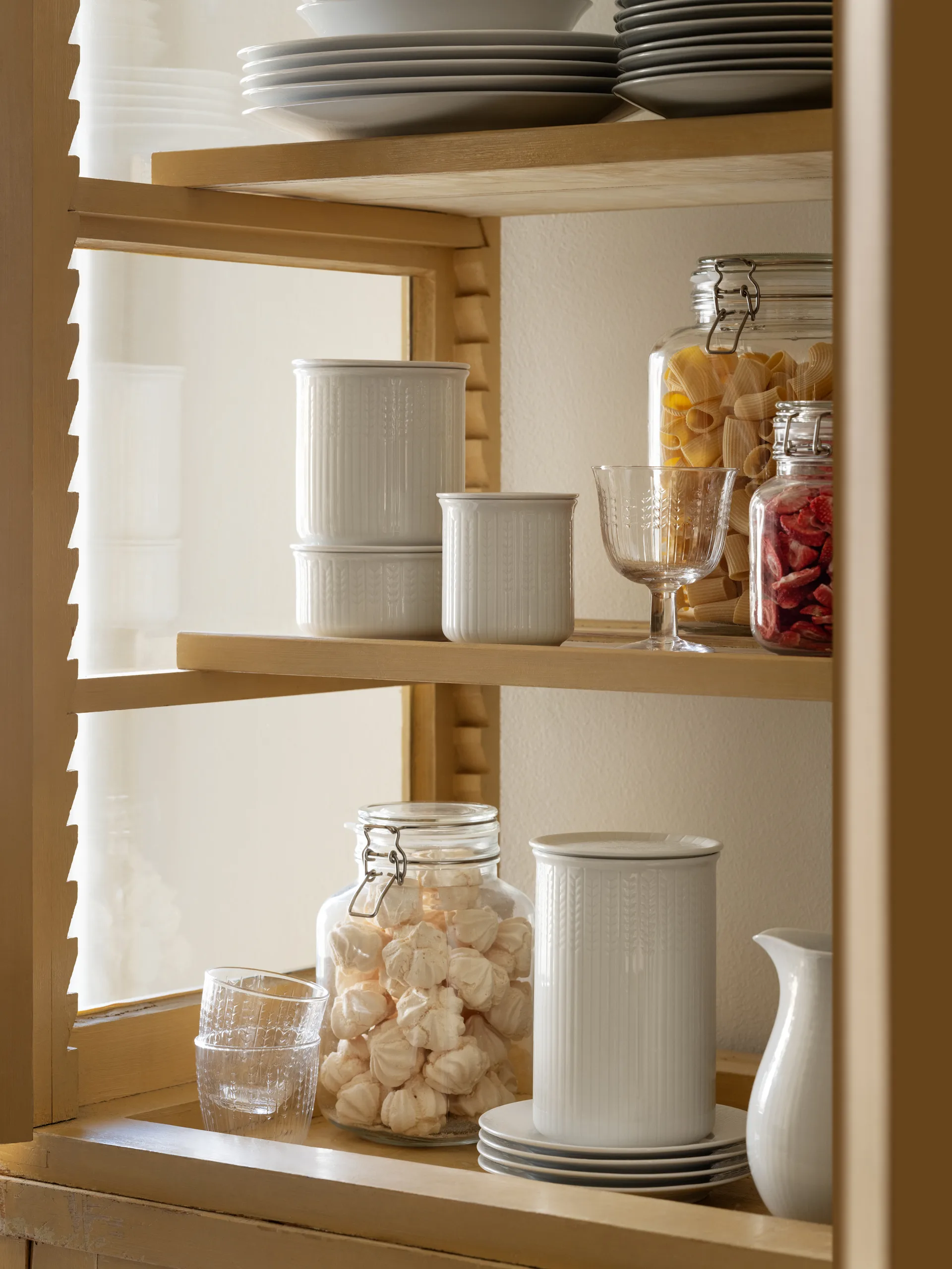 Swedish Grace δοχείο αποθήκευσης χαμηλό S 0,3 L, Χιόνι Rörstrand