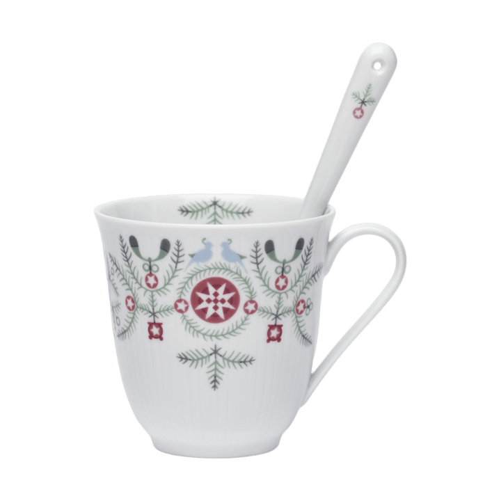 Κουτάλι Swedish Grace Winter 2 τεμαχίων 15 cm, Άσπρο Rörstrand