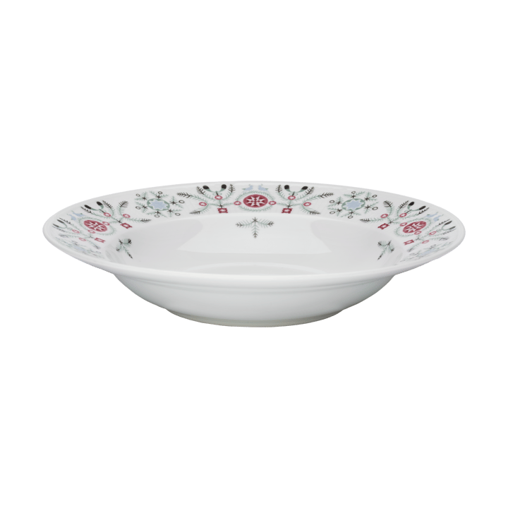 Swedish Grace Winter βαθύ πιάτο Ø25 cm, Άσπρο Rörstrand