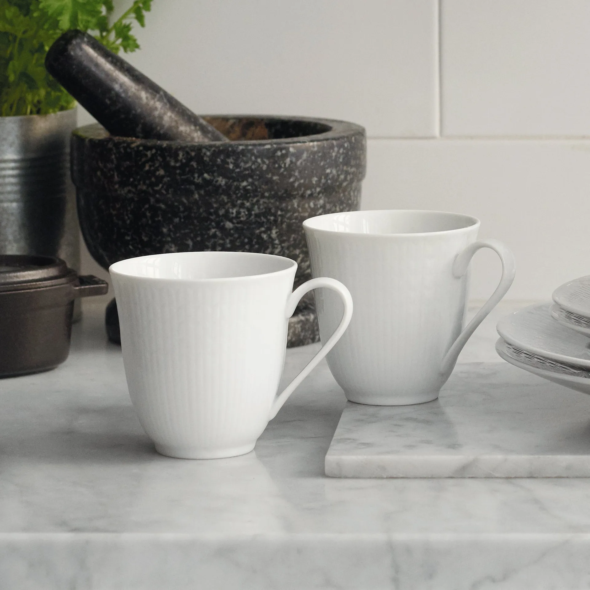 Swedish Grace μικρή κούπα, χιόνι (λευκό) Rörstrand