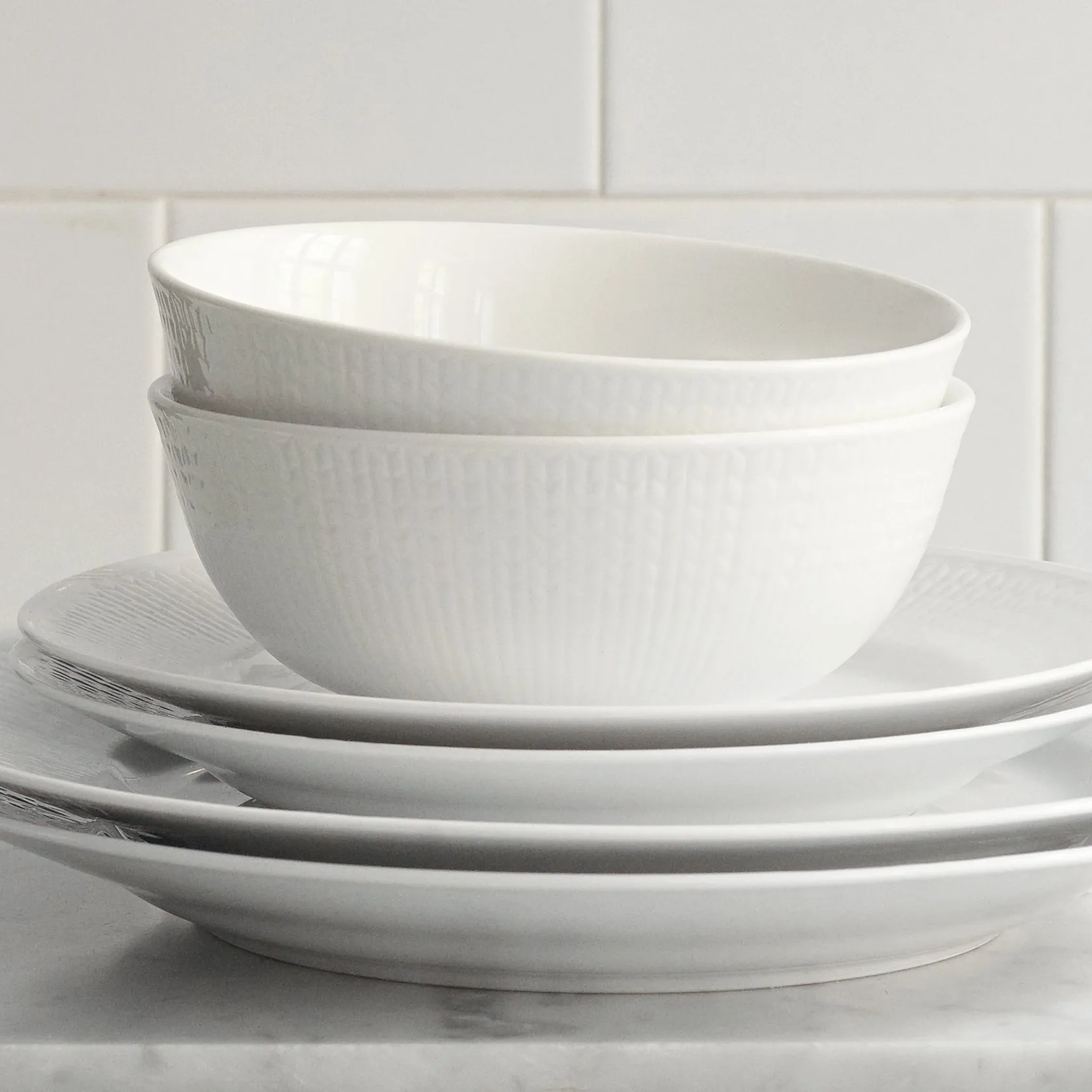 Swedish Grace μπολ μεγάλο, χιόνι (λευκό) Rörstrand