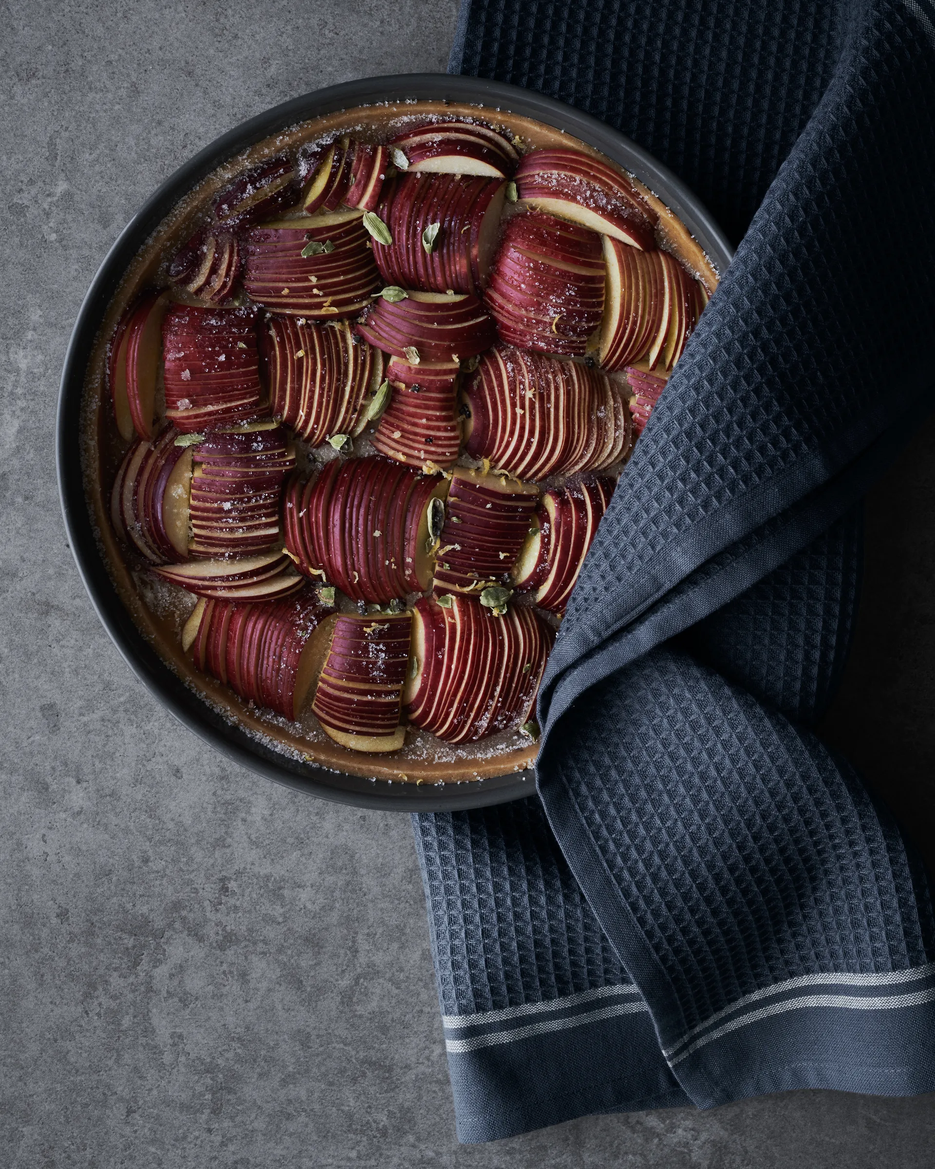 Alpha πετσέτα κουζίνας 50x70 cm, Σκούρο γκρι Rosendahl