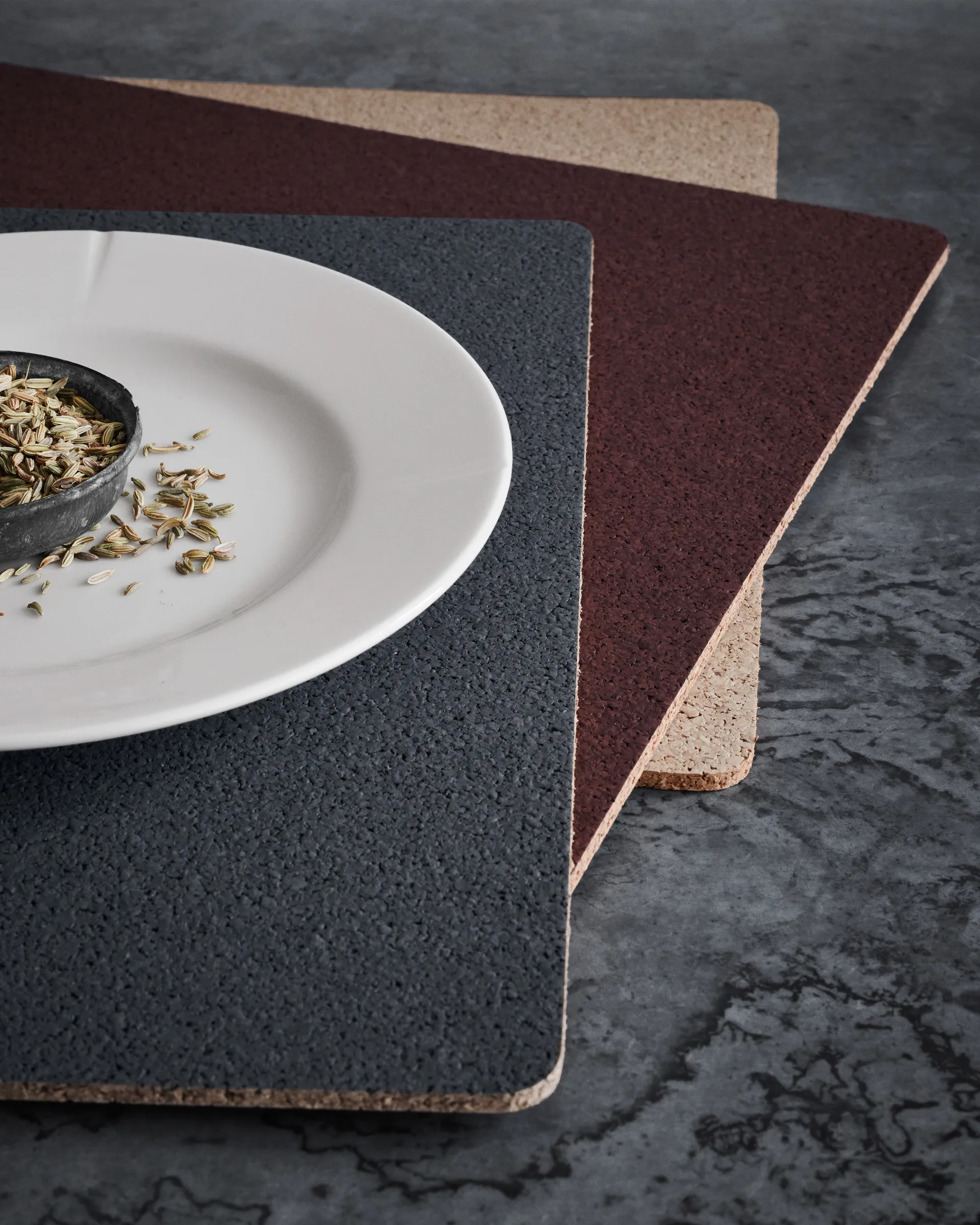 Corki σουπλά 43x30 cm, Μπορντό Rosendahl