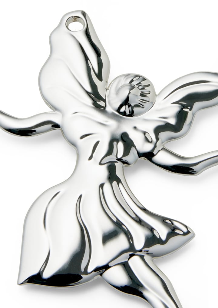 Χριστουγεννιάτικο στολίδι Dancing angel 7 cm, Αργυρωμένο Rosendahl