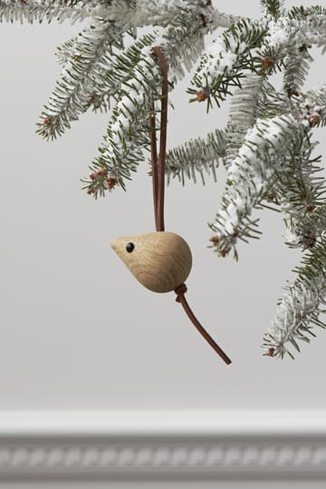 Κρεμαστό ποντίκι, χριστουγεννιάτικη διακόσμηση, Forest tales, 4 εκ - Δρυς - Rosendahl