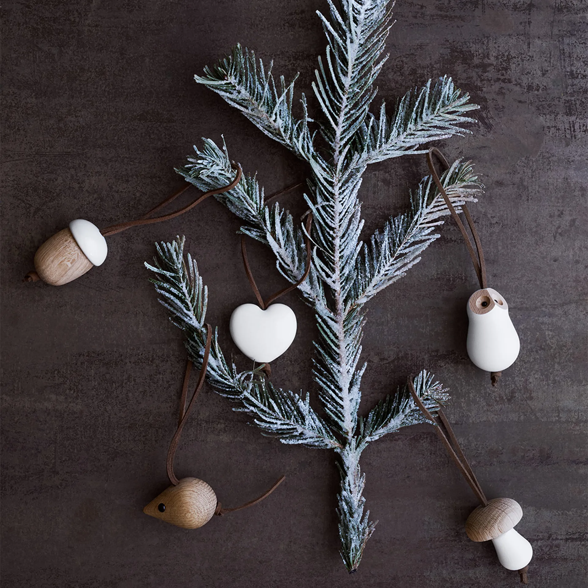 Κουκουβάγια, Forest tales, Ø4 εκ, Λευκό Rosendahl