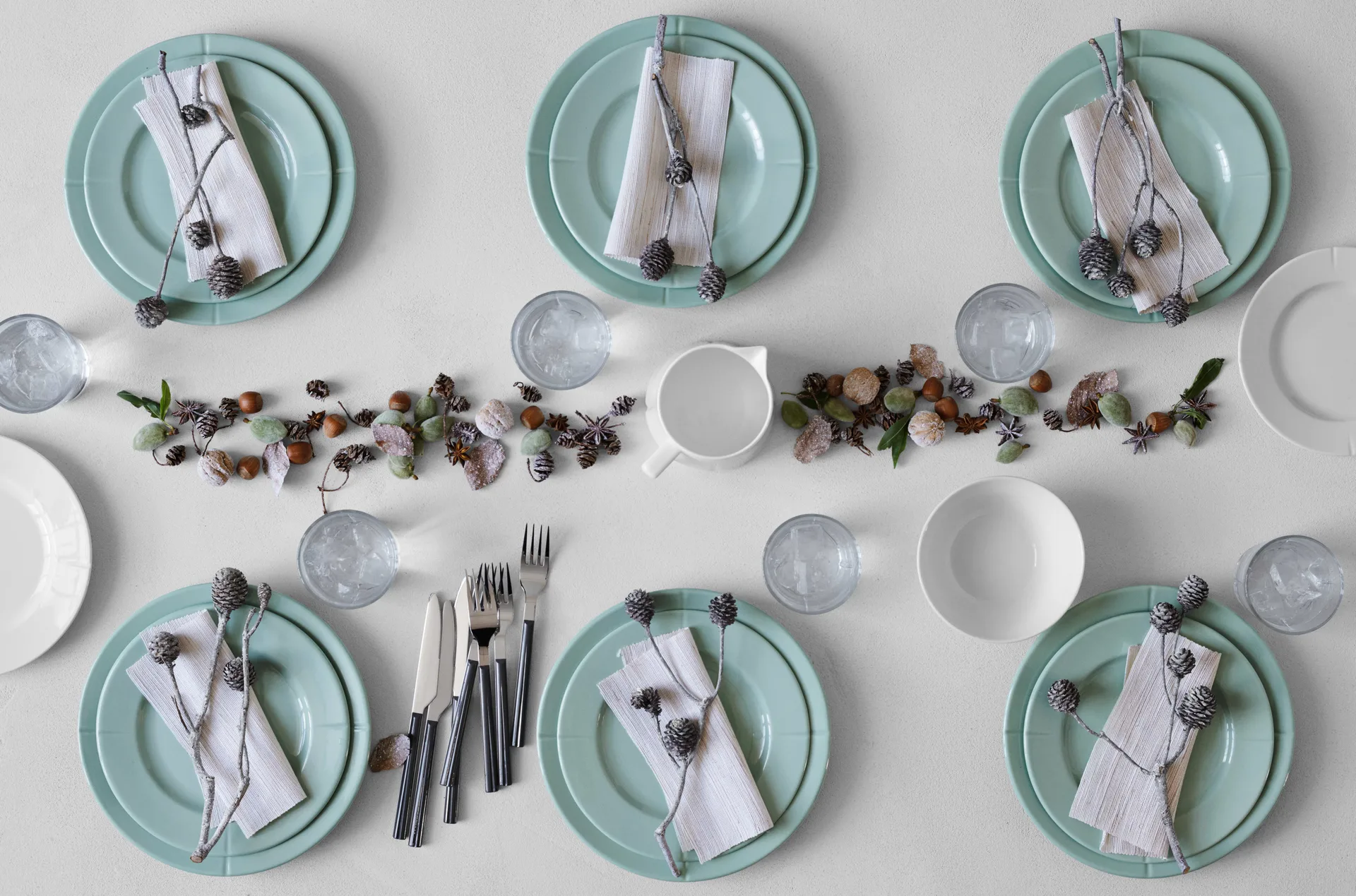 Μαχαιροπίρουνα, Grand Cru Bistro, 16 τεμάχια, Σταχτογκρί Rosendahl