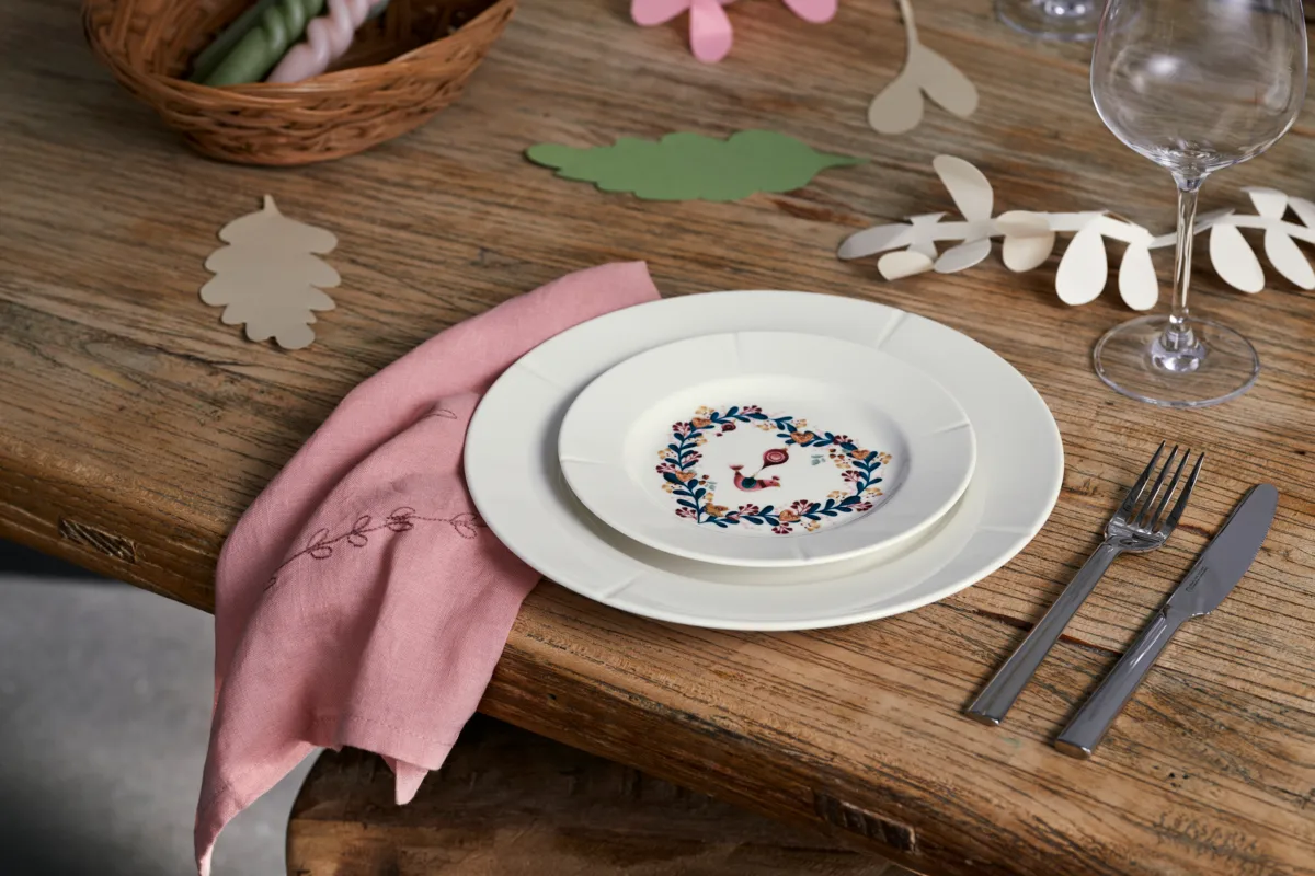 Πιάτο Grand Cru Cottage Ø19,5 cm, Λευκό Rosendahl