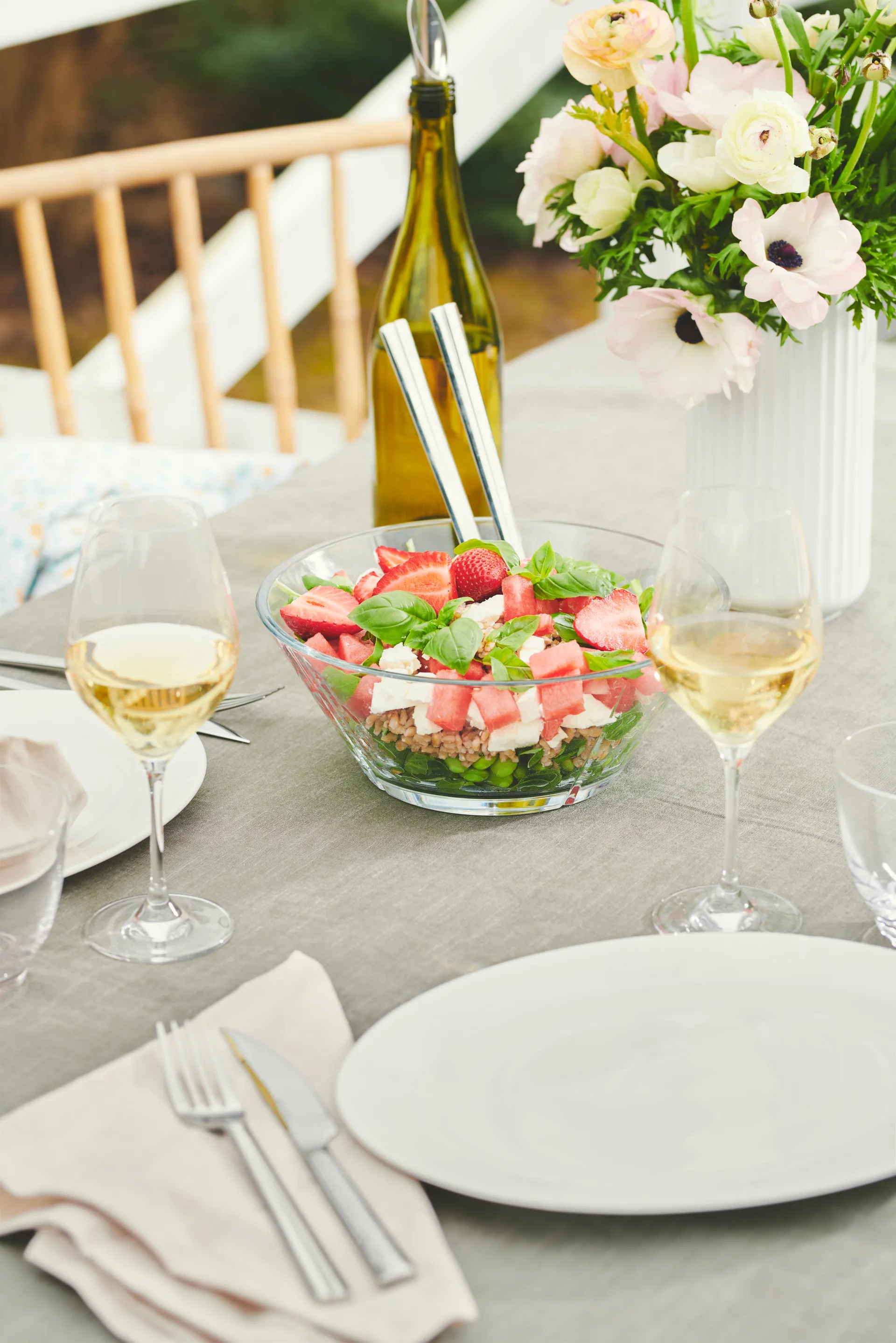 Σετ επιτραπέζιων σκευών Grand Cru Soft λευκό 16 τεμαχίων, Λευκό Rosendahl