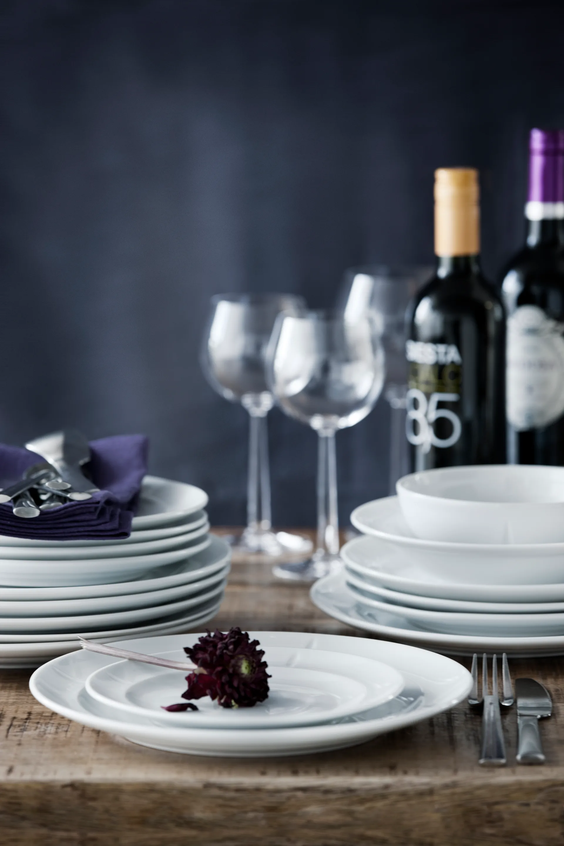 Πιάτο Grand Cru Soft Ø23 cm, Λευκό Rosendahl