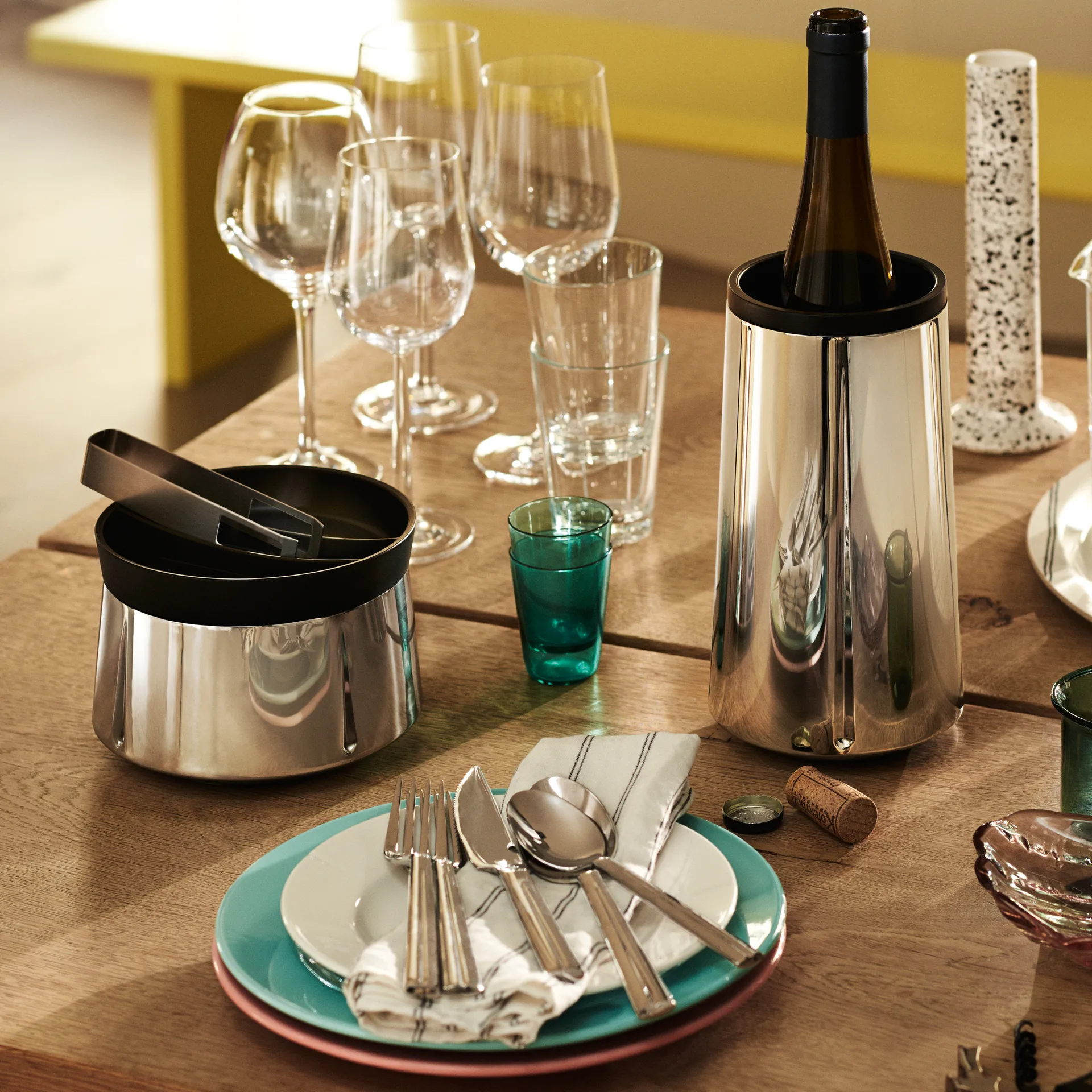 Grand Cru κουβάς πάγου, Ανοξείδωτο ατσάλι Rosendahl