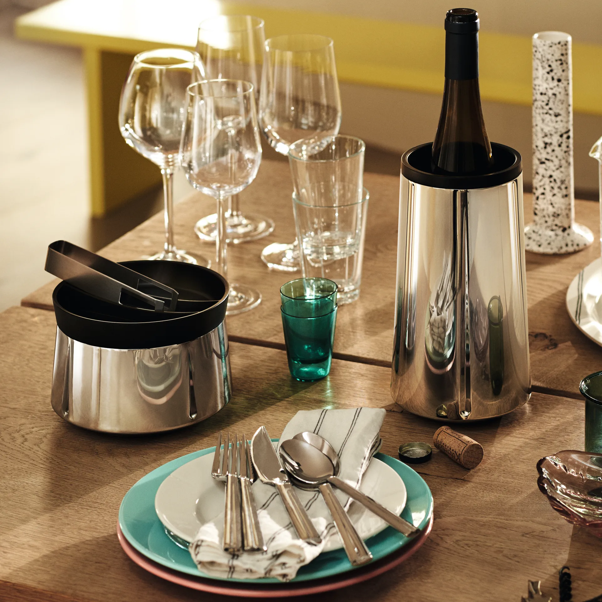 Grand Cru ψύκτης κρασιού, Ανοξείδωτο ατσάλι Rosendahl