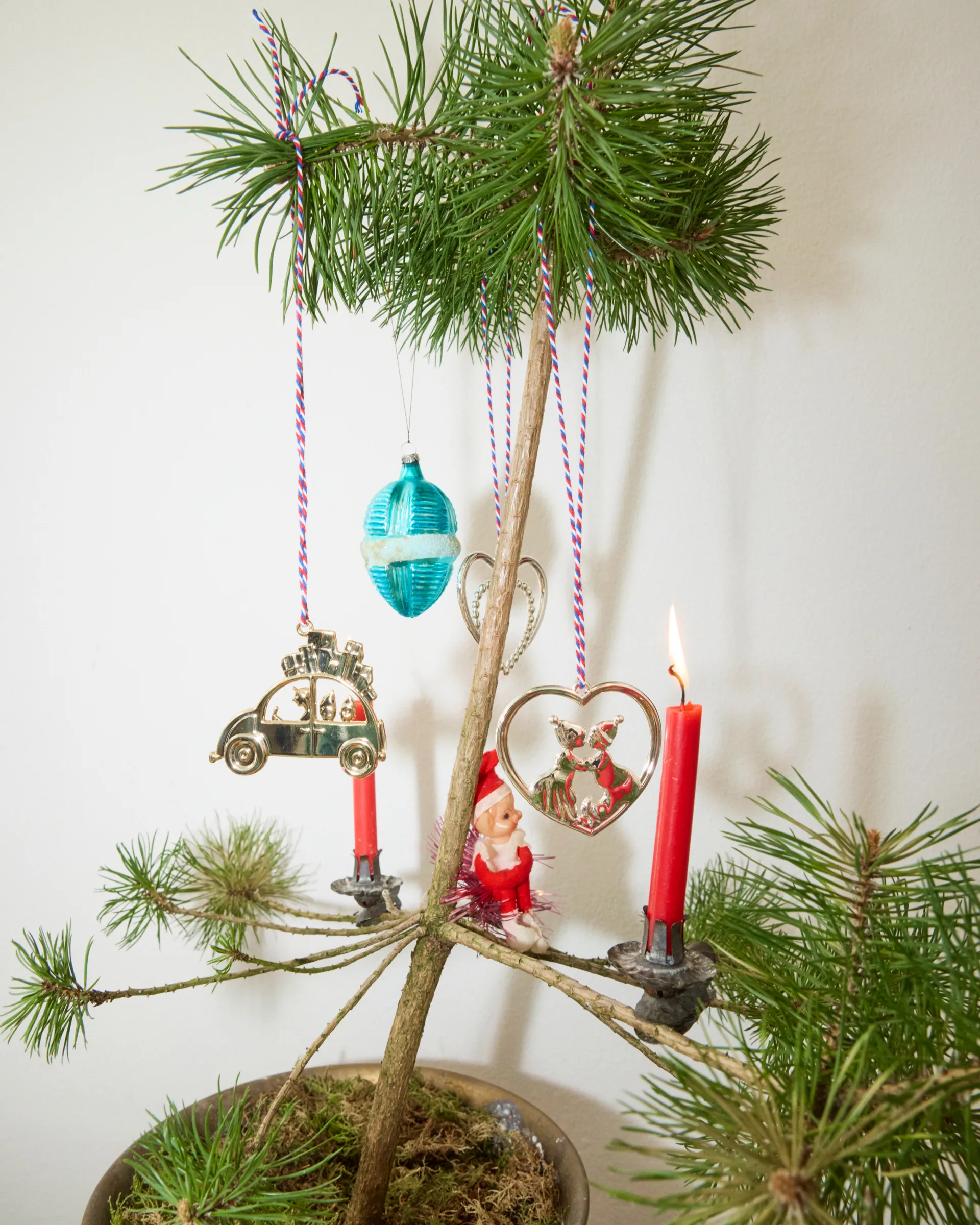 Karen Blixen χριστουγεννιάτικο διακοσμητικό αυτοκίνητο 6,5 εκ., Επαργυρομένο Rosendahl