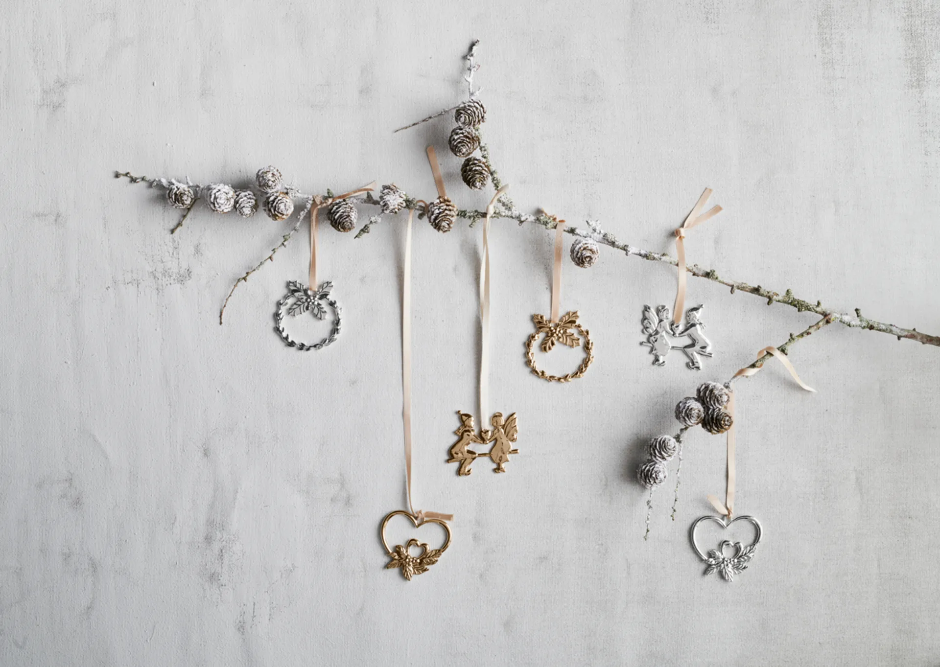 Κρεμαστό λιόπρινο, Karen Blixen, χριστουγεννιάτικη διακόσμηση, Επάργυρο Rosendahl