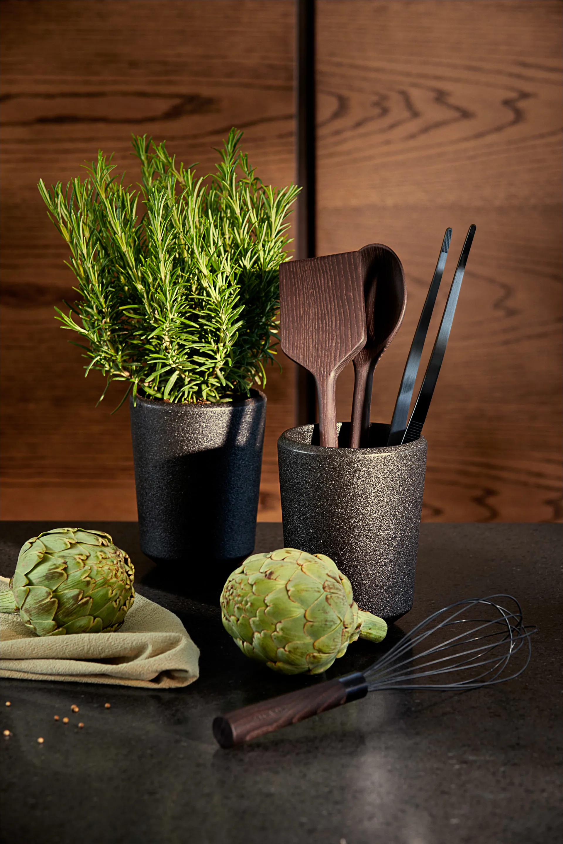 Ξύλινη σπάτουλα, Rå, Θερμικά επεξεργασμένη φλαμουριά Rosendahl