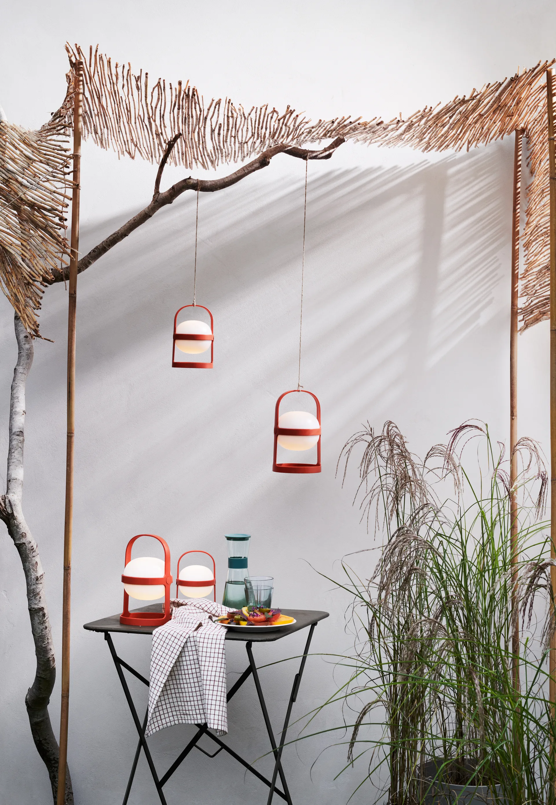 Ηλιακός λαμπτήρας Soft Spot terracotta, 25 cm Rosendahl