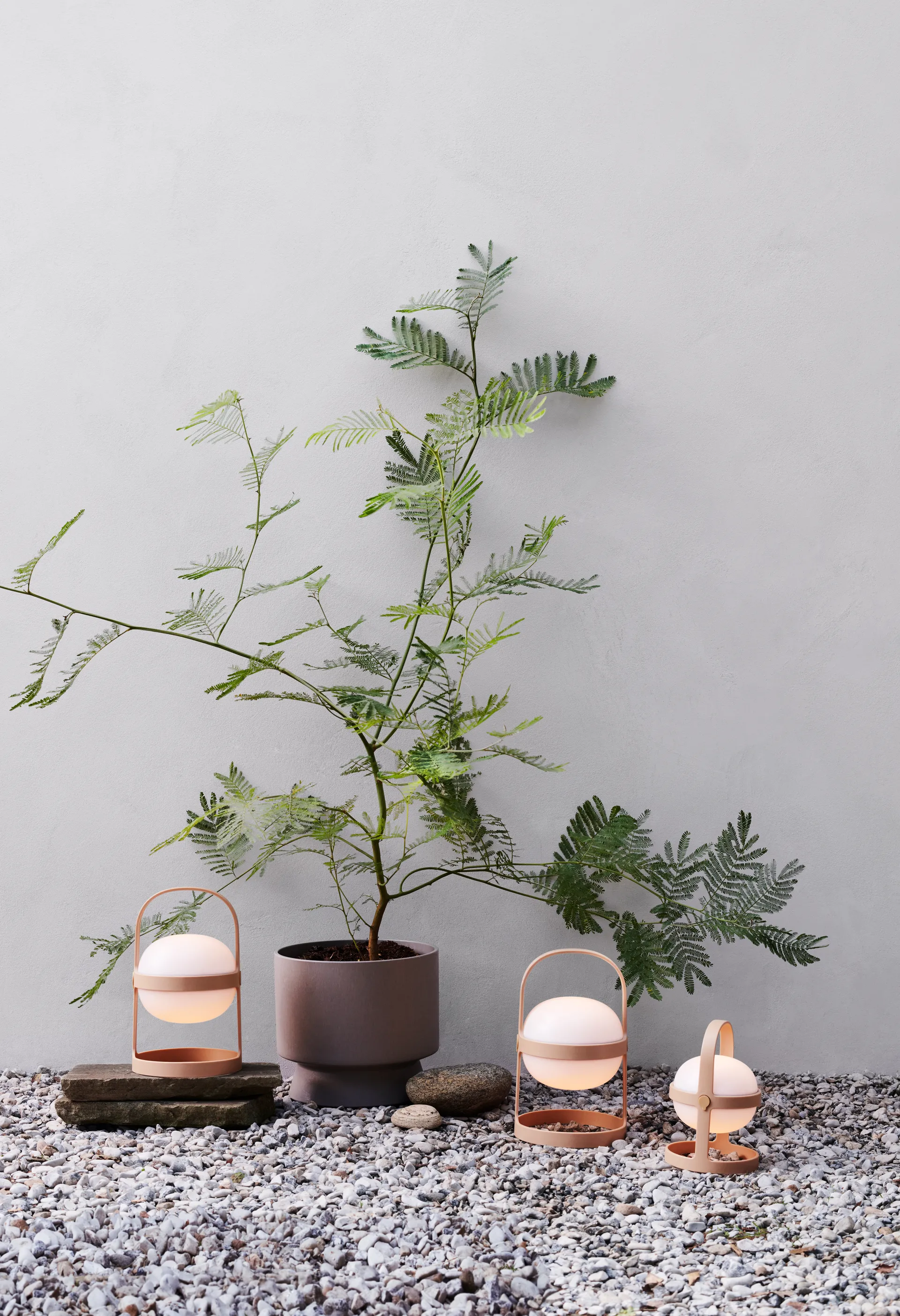 Ηλιακός λαμπτήρας Soft Spot wheat, 25 cm Rosendahl