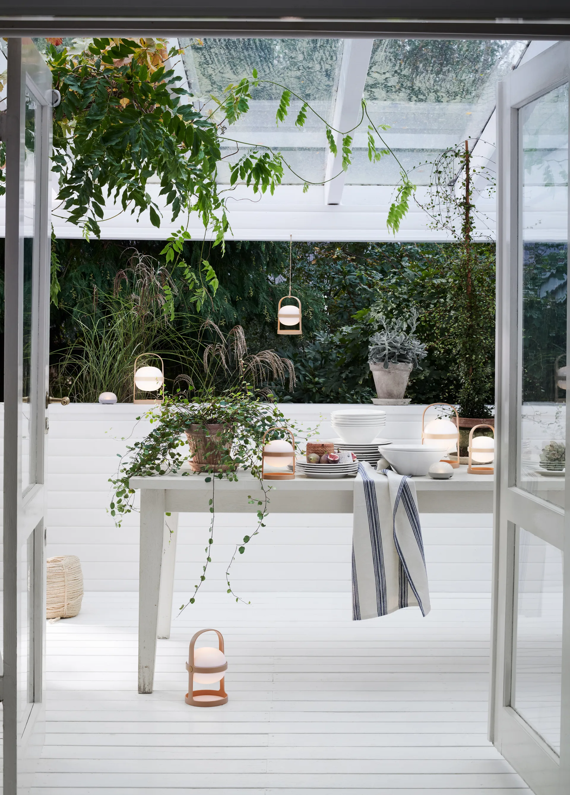 Ηλιακός λαμπτήρας Soft Spot wheat, 25 cm Rosendahl