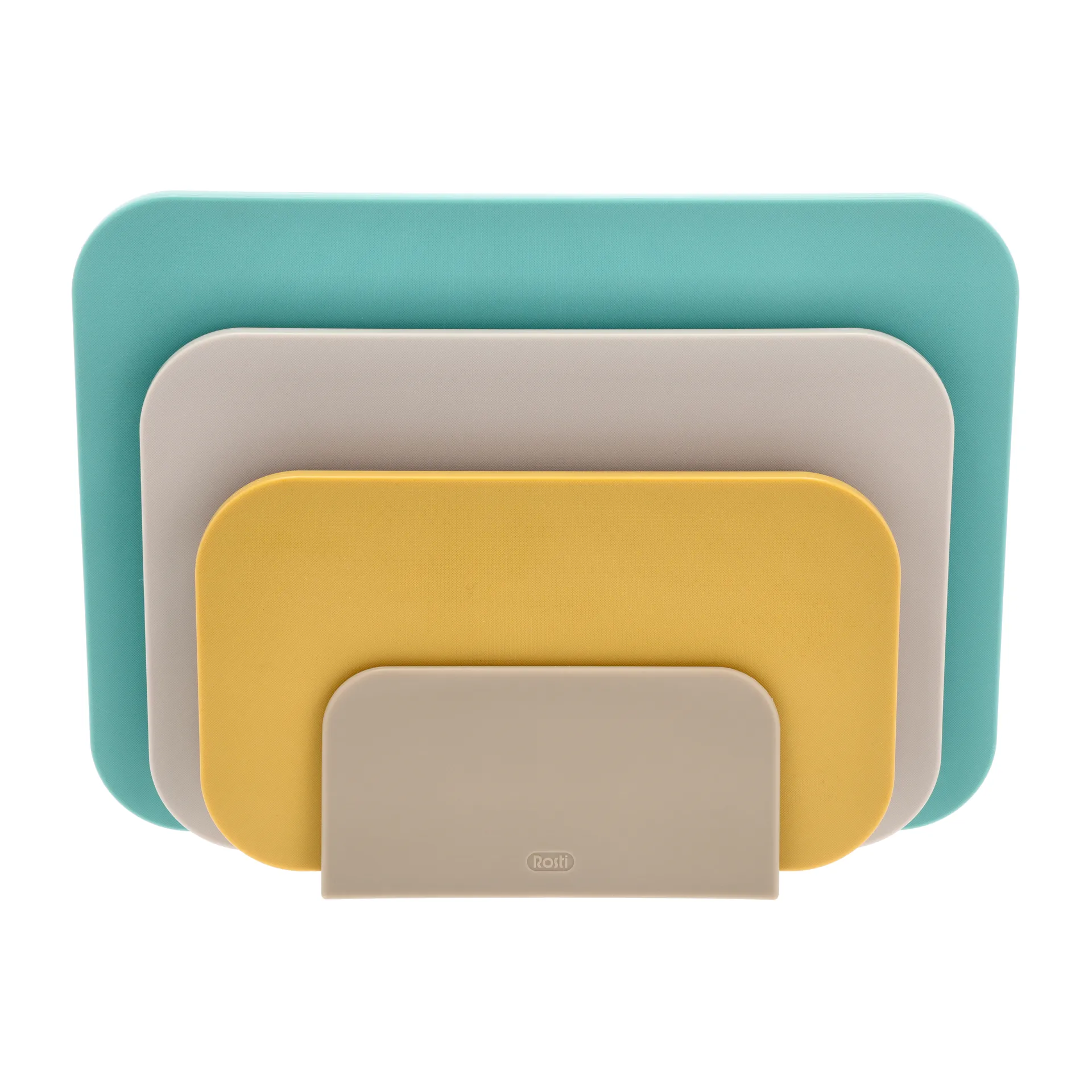 Choptima σανίδα κοπής σετ 3 κομμάτια και βάση, Ocean Rosti