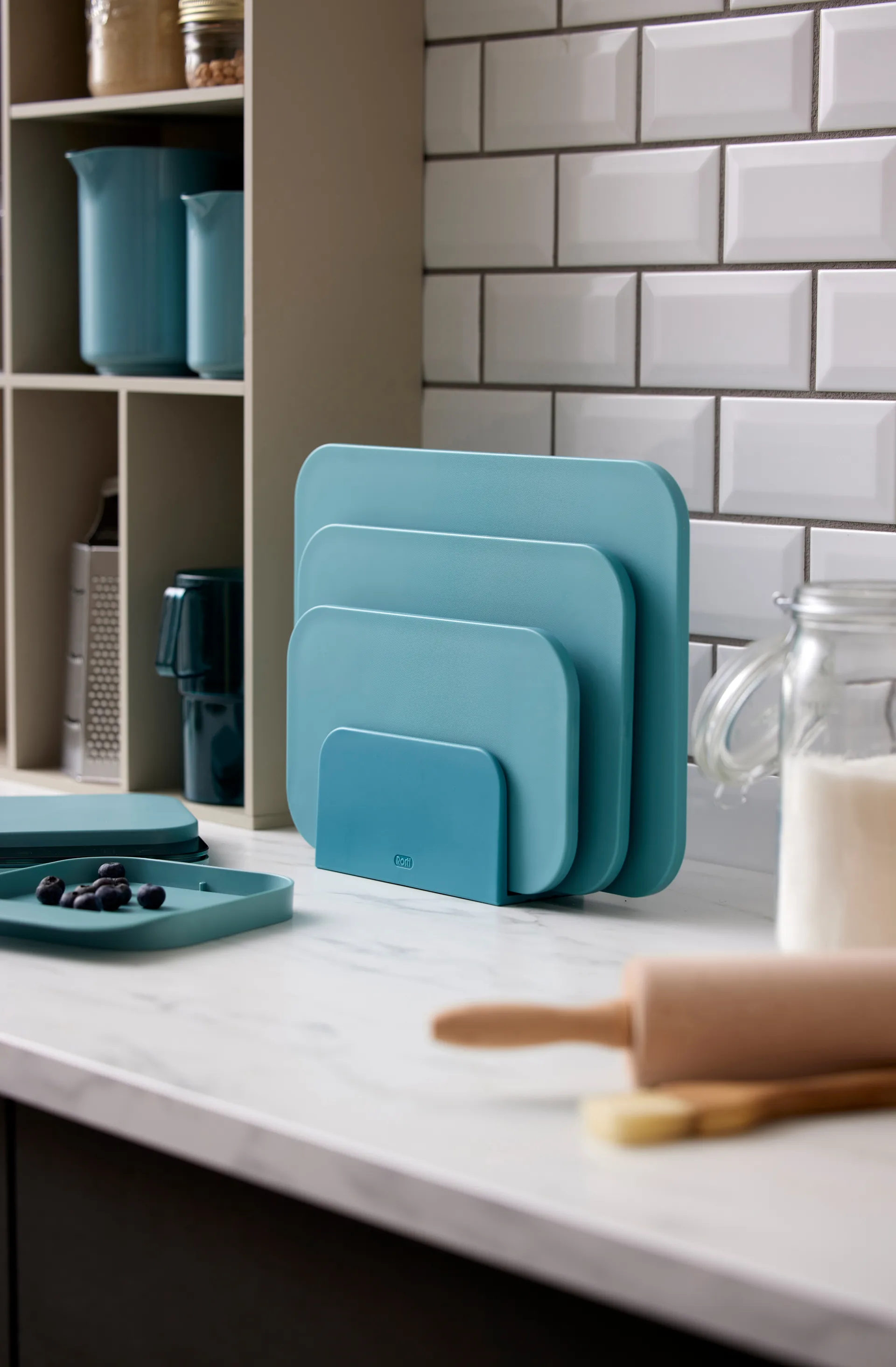 Choptima σανίδα κοπής L 25.5x35.5 cm, Nordic green Rosti