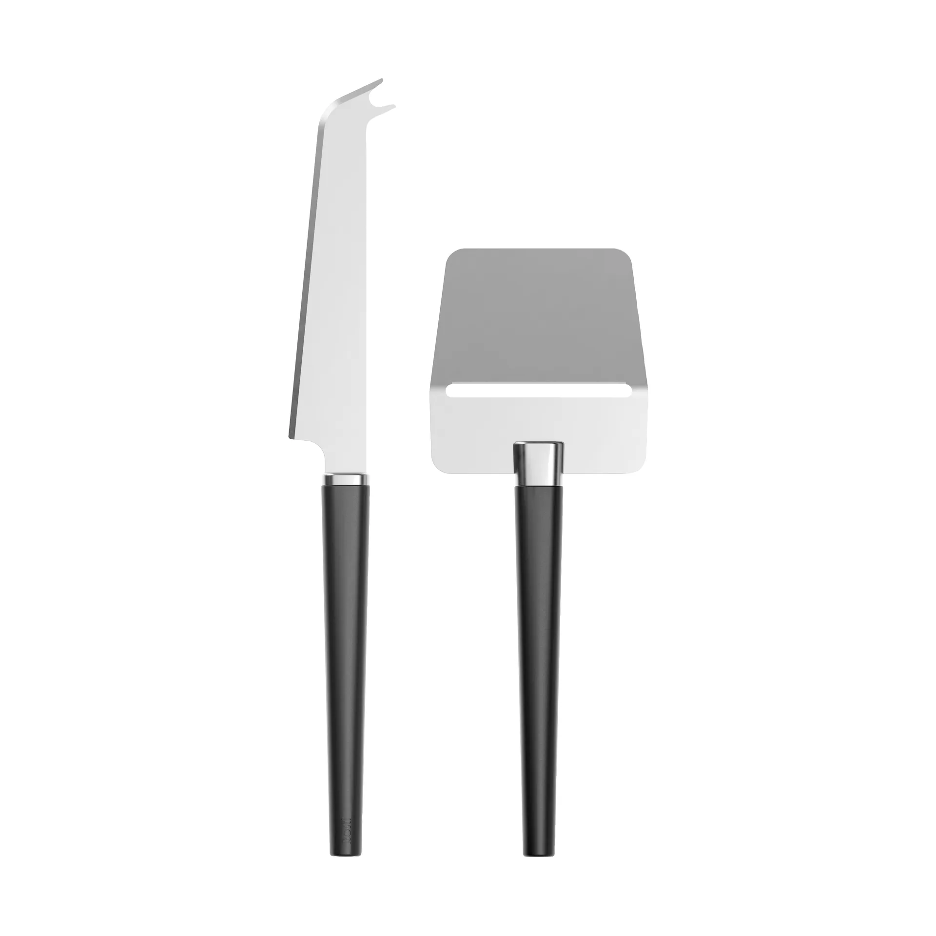 Σετ κόφτες τυριών Emma 2 τεμαχίων, Μάυρο Rosti