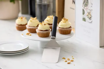 Emma σπάτουλα φαρδια από ατσάλι 26 cm - Black - Rosti