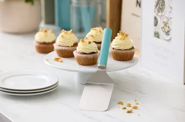 Emma σπάτουλα φαρδια από ατσάλι 26 cm - Nordic green - Rosti