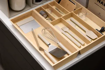 Emma σπάτουλα στενή από ατσάλι 33 cm - Humus - Rosti