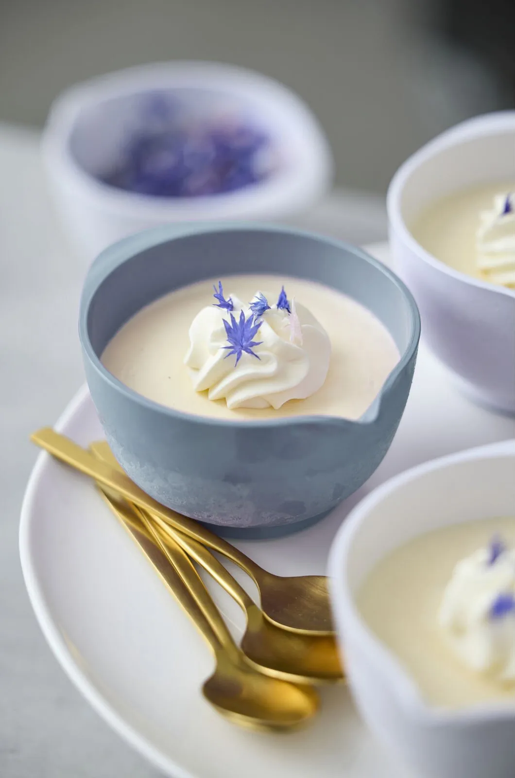 Margrethe μικρό μπολ 25 ml συσκευασία 6 τεμαχίων, Dusty blue Rosti