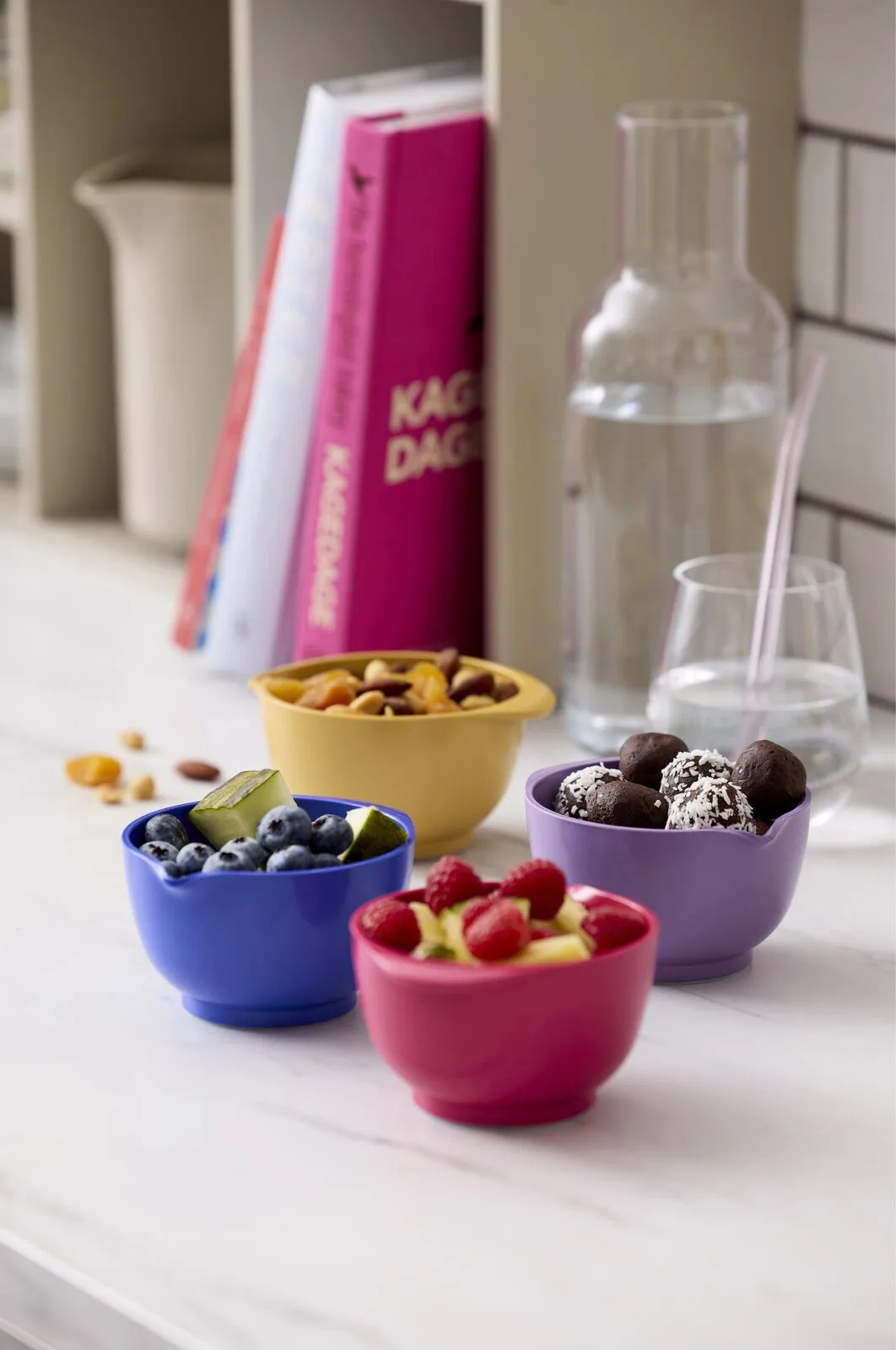 Margrethe μικρό μπολ 25 ml συσκευασία 6 τεμαχίων, Lavender Rosti