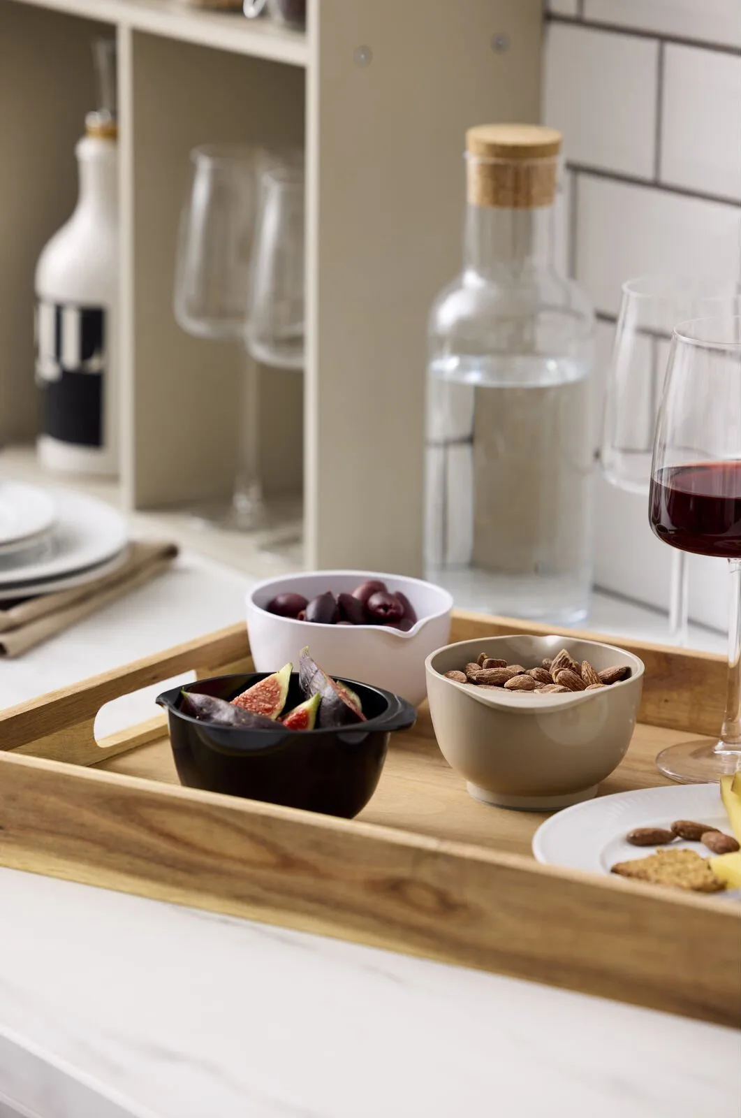 Margrethe μικρό μπολ 25 ml συσκευασία 6 τεμαχίων, Μάυρο Rosti