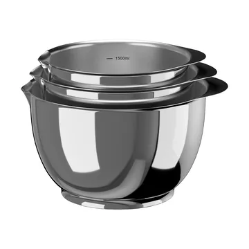 Σετ μπολ Margrethe 3 τεμαχίων - Ανοξείδωτο ατσάλι - Rosti