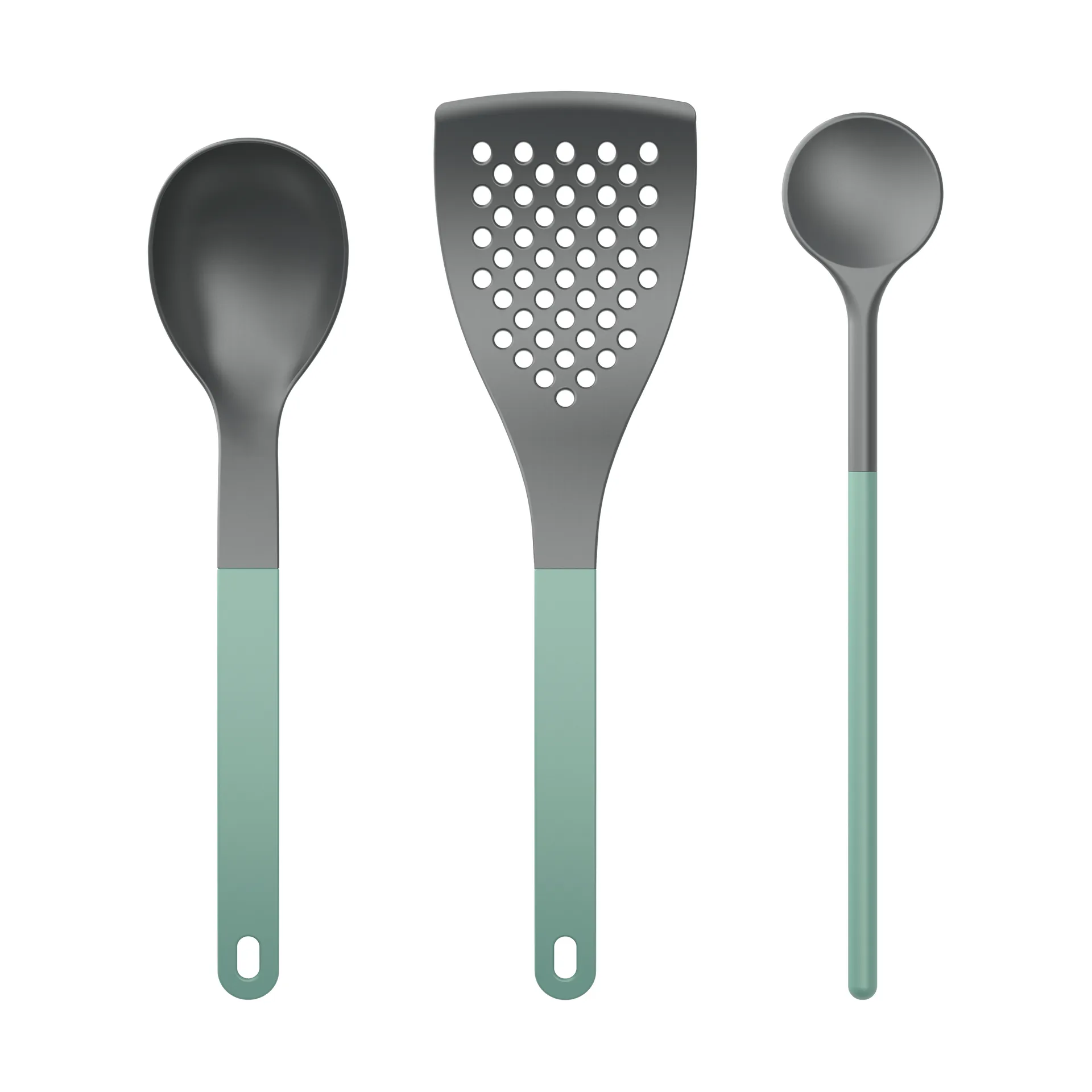 Σετ μαγειρικών σκευών Optima 1 3 τεμάχια, Nordic green nylon Rosti