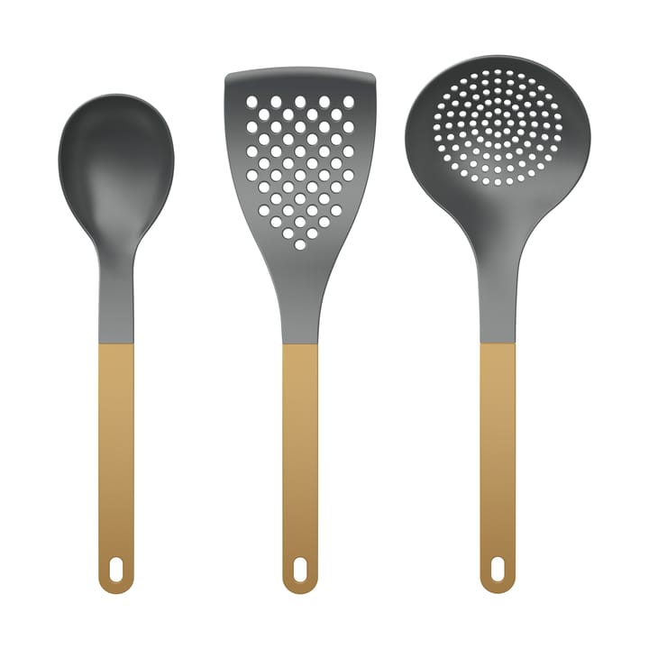 Σετ μαγειρικών σκευών Optima 2 3 τεμάχια - Curry nylon - Rosti
