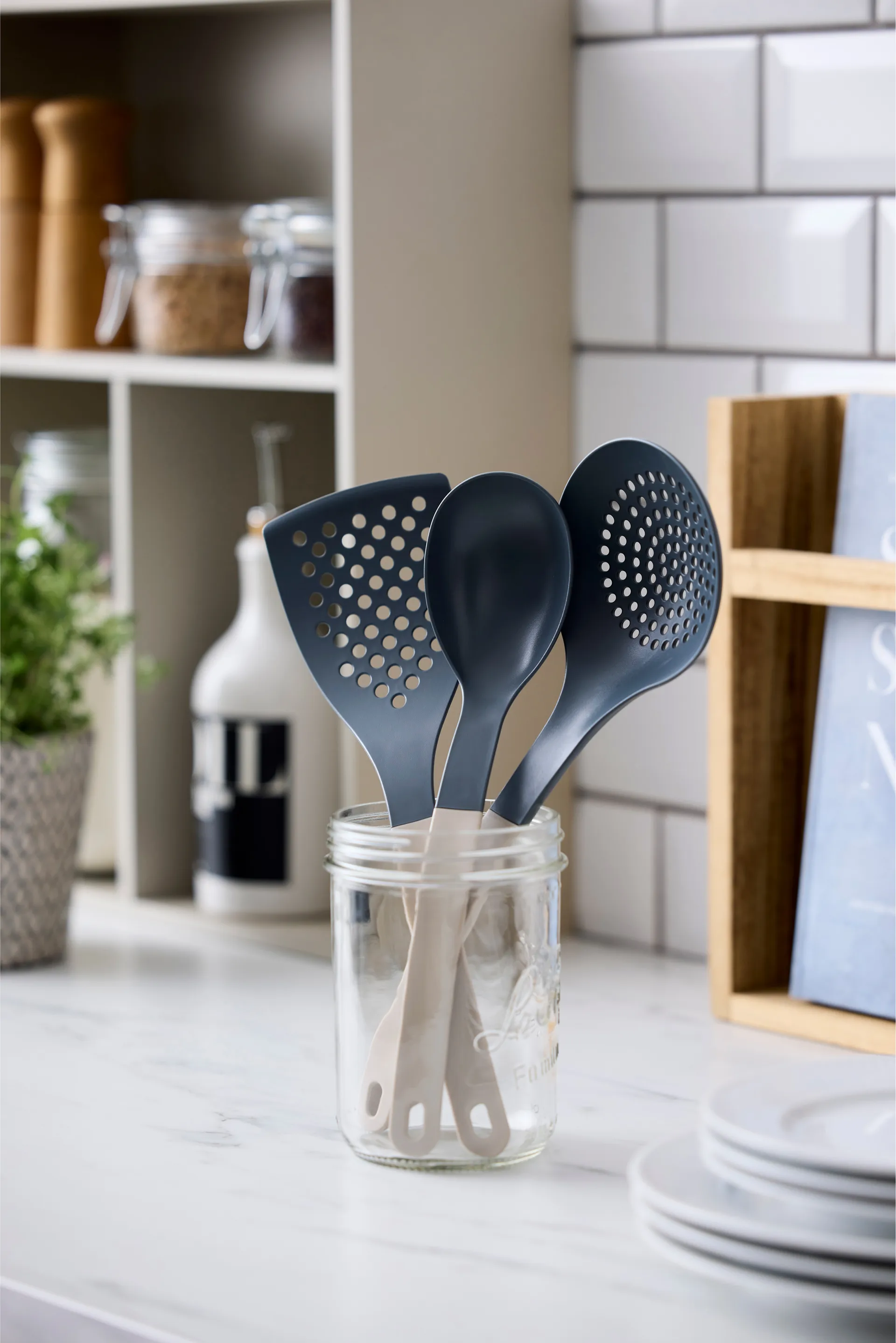 Σετ μαγειρικών σκευών Optima 2 3 τεμάχια, Humus nylon Rosti