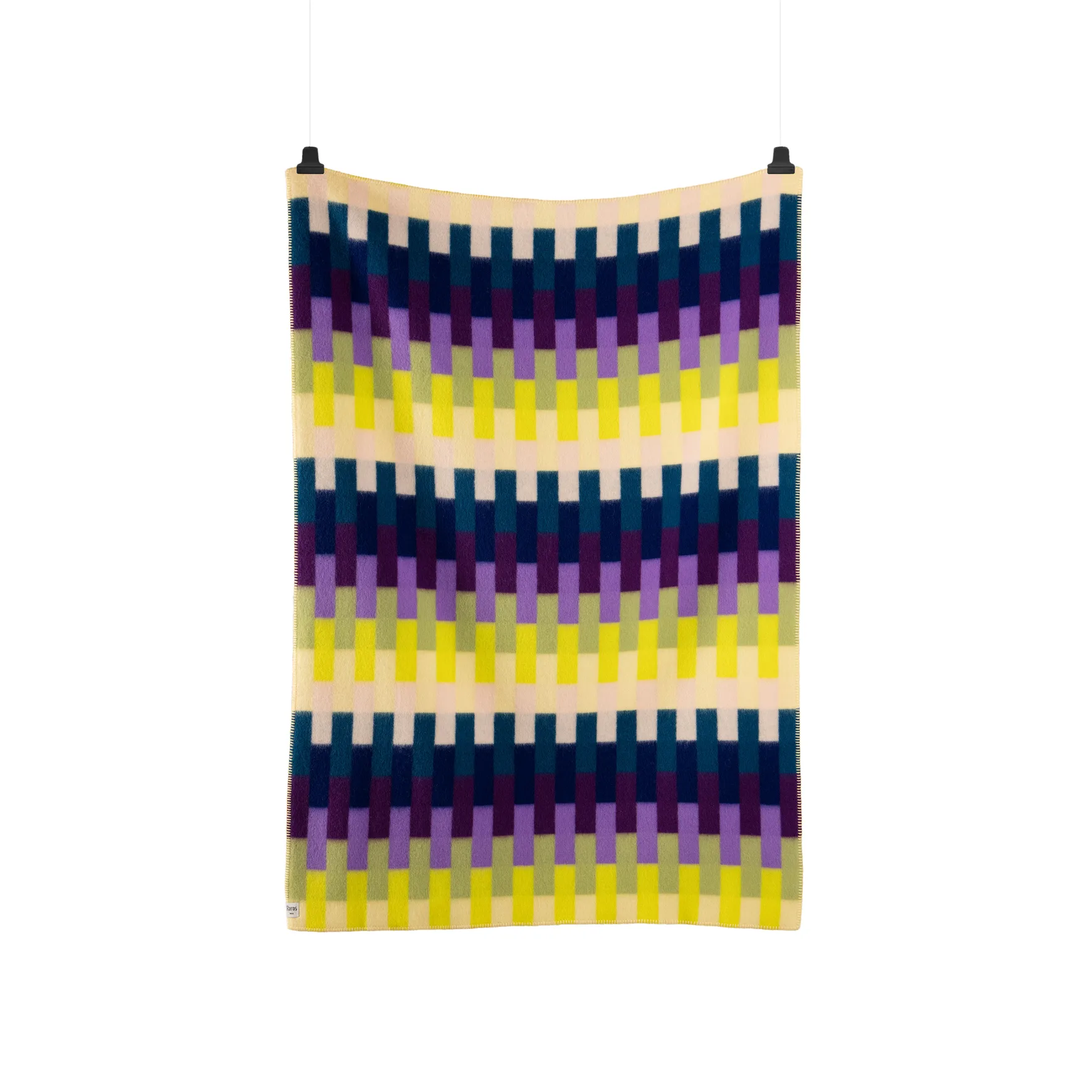 Κουβέρτα Åsmund bold 135x200 cm, Yellow-blue Røros Tweed