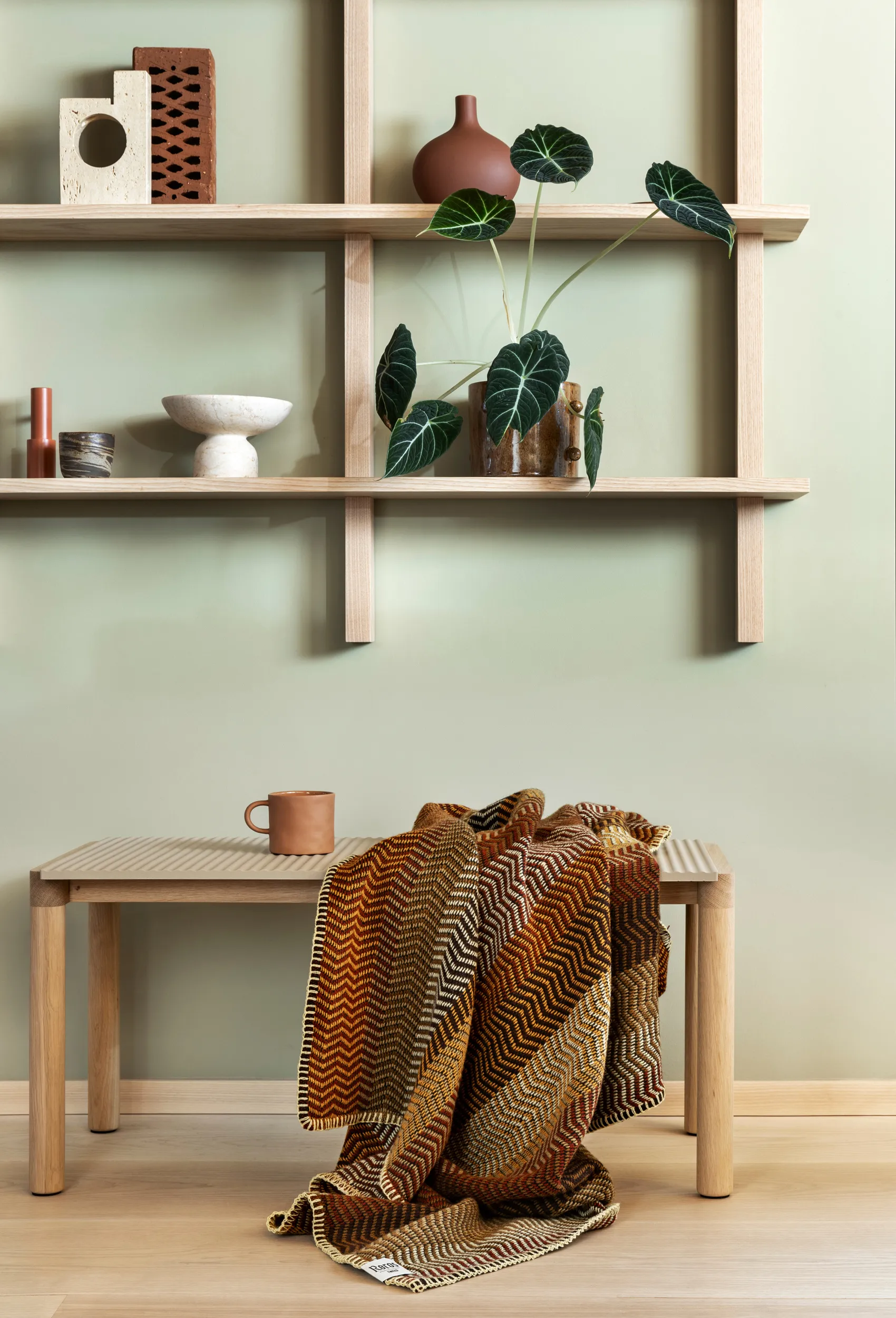 Κουβέρτα Fri 100x150 cm, Stubble field Røros Tweed