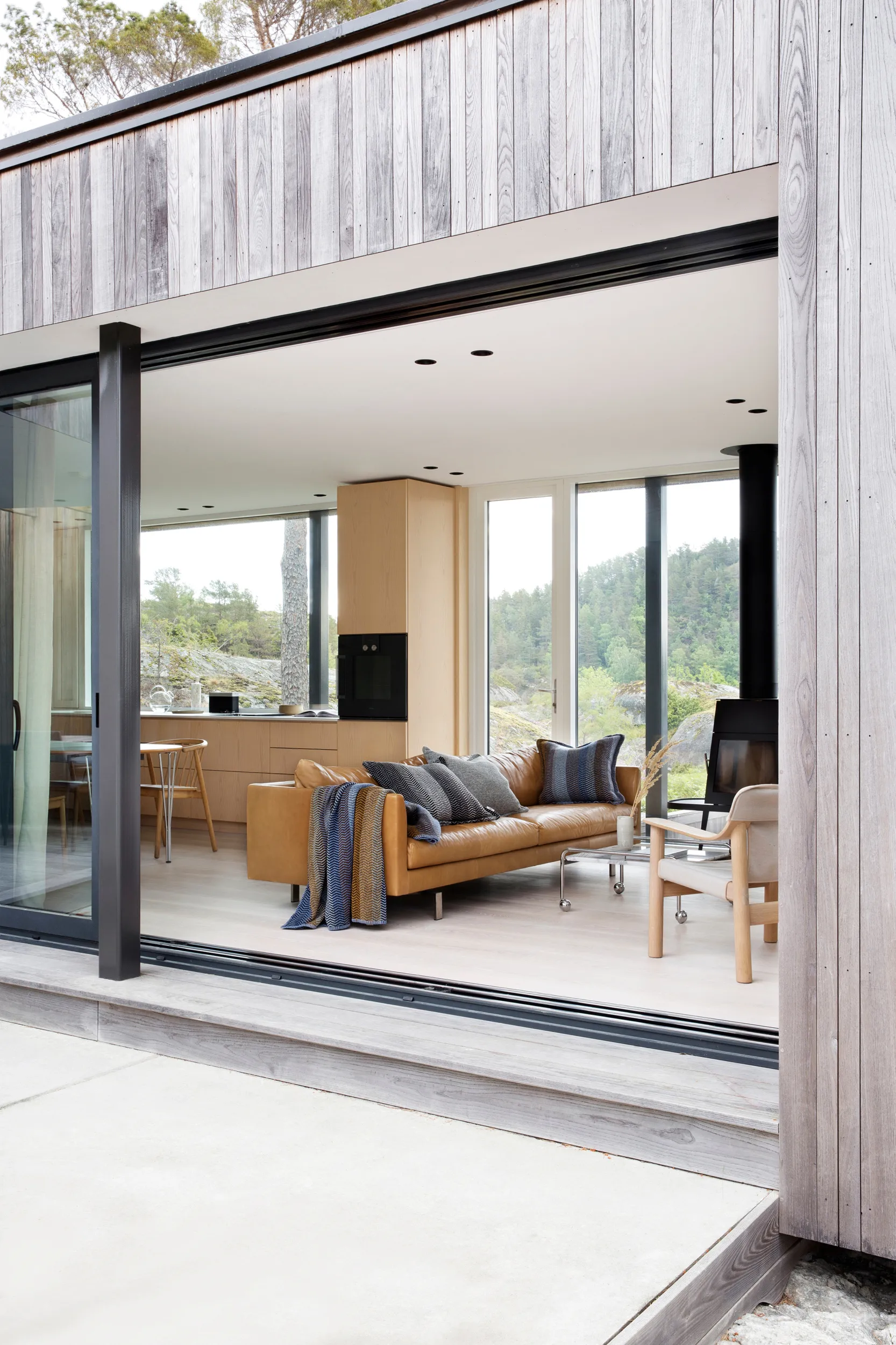 Μαξιλάρι Fri 60x60 cm, Gray day Røros Tweed