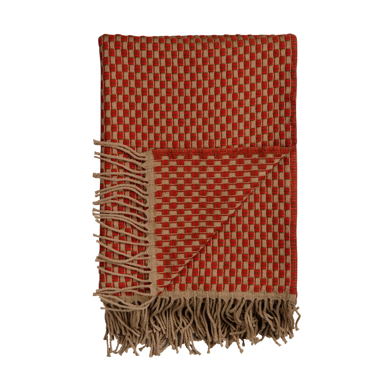 Κουβέρτα Isak 150x210 cm, Red sumac Røros Tweed