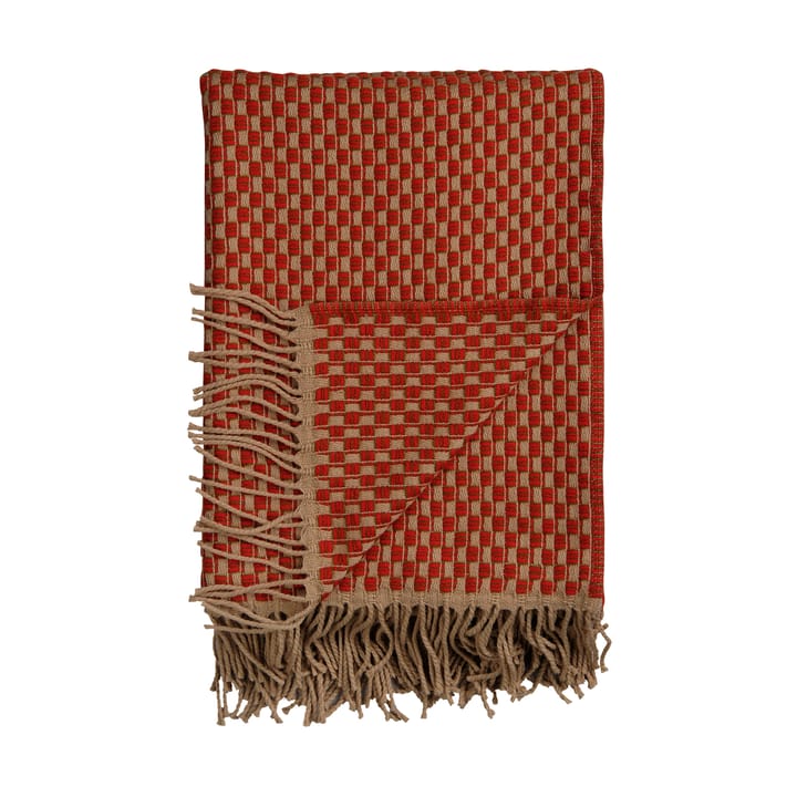 Κουβέρτα Isak 150x210 cm - Red sumac - Røros Tweed