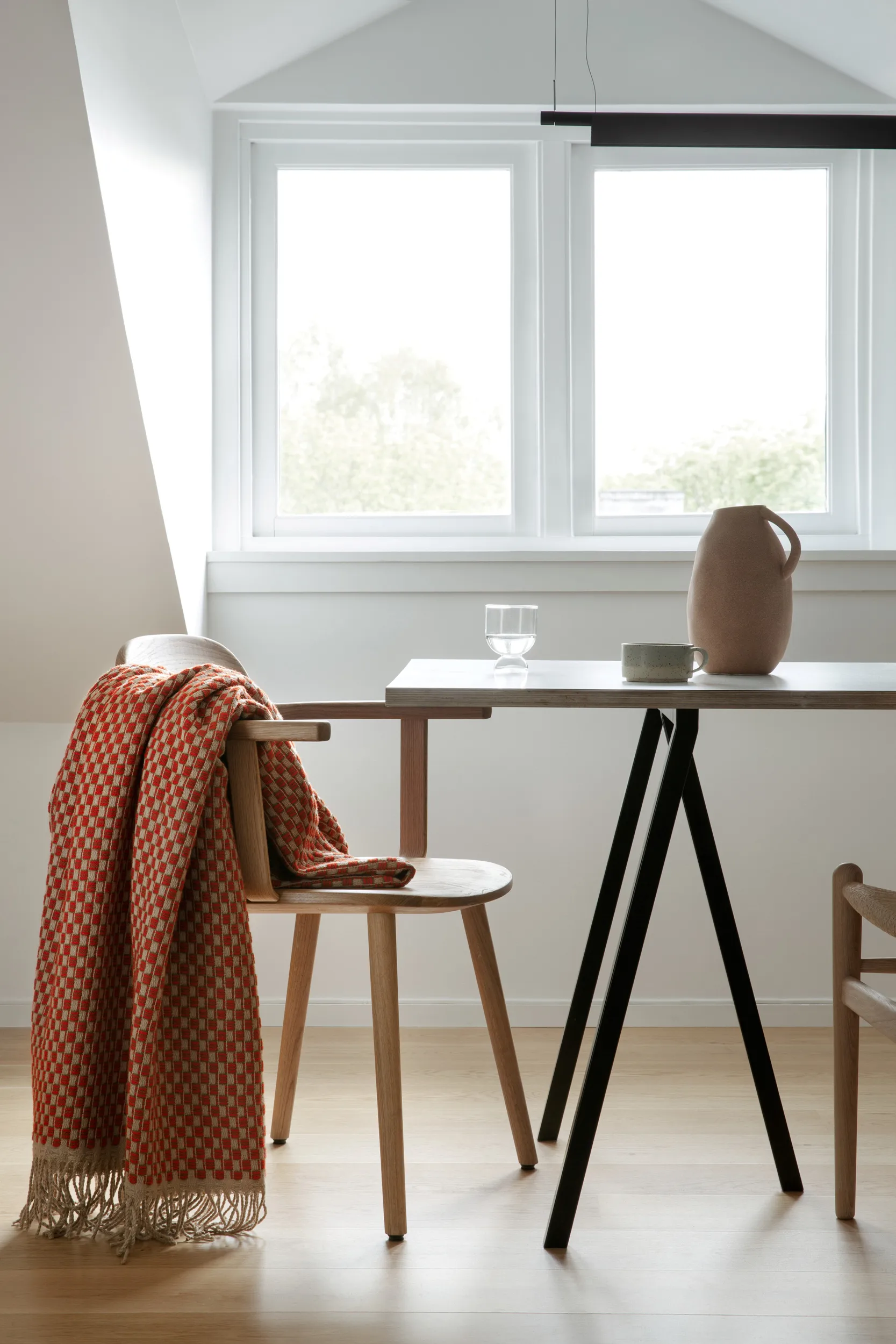 Κουβέρτα Isak 150x210 cm, Red sumac Røros Tweed