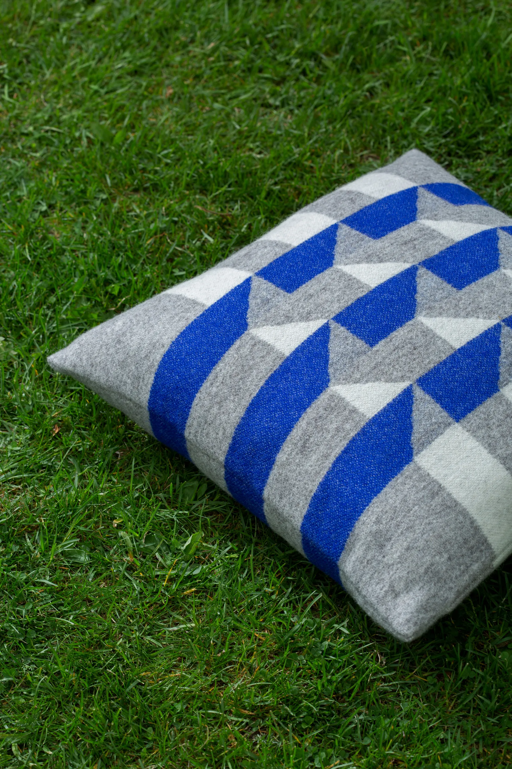 Μαξιλάρι Kvam 50x50 cm, Blue Røros Tweed