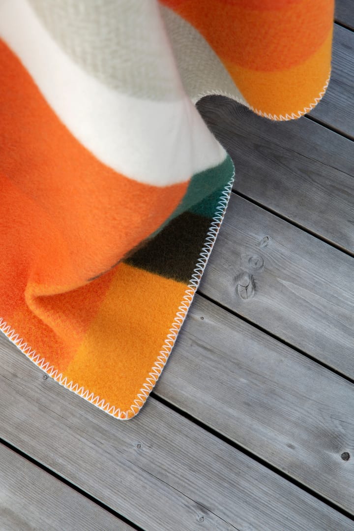 Κουβέρτα Mikkel 135x200 cm, Orange Røros Tweed
