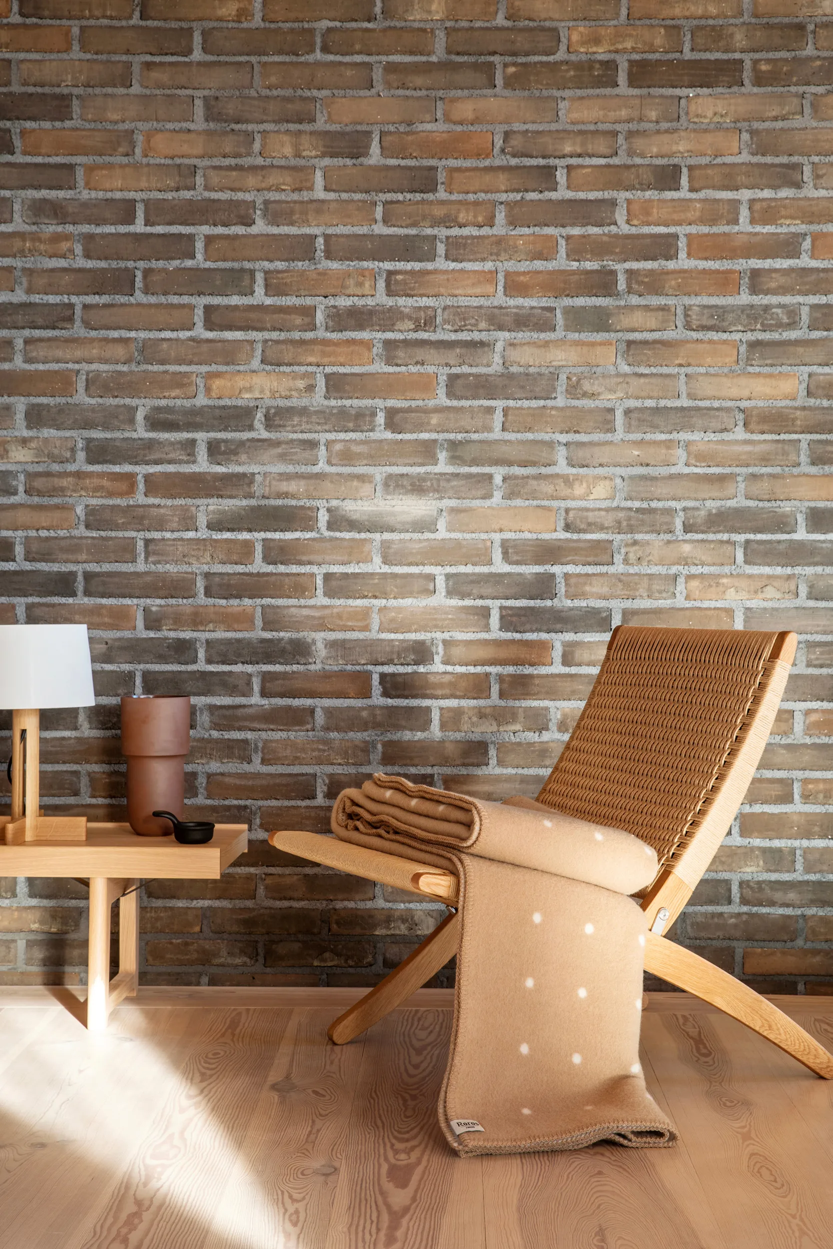 Κουβέρτα Pastille 135x200 cm, Mushroom Røros Tweed