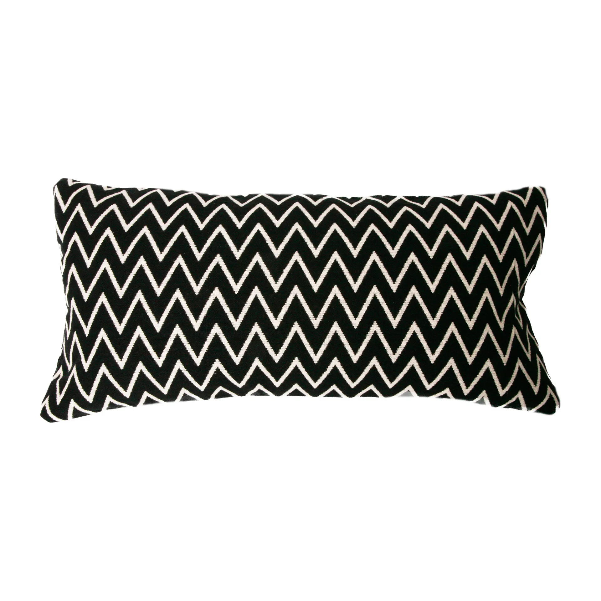 Zigzag καλύμμα μαξιλαριών 30x60 cm, μαύρο Ørskov