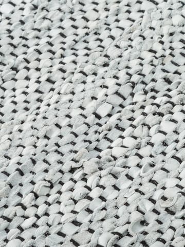Δερμάτινο χαλί 140x200 cm - ανοιχτό γκρι (ανοιχτό γκρι) - Rug Solid