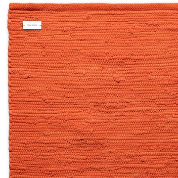 Βαμβακερό χαλί 140x200 cm - πορτοκαλί του ήλιου (πορτοκαλί) - Rug Solid