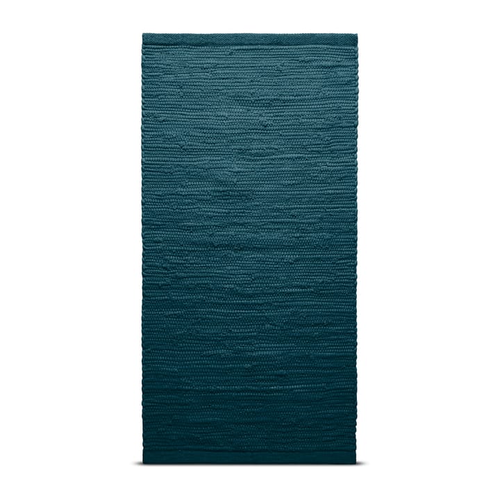 Βαμβακερό χαλί 170x240 cm - πετρόλ (μπλε πετρόλ) - Rug Solid