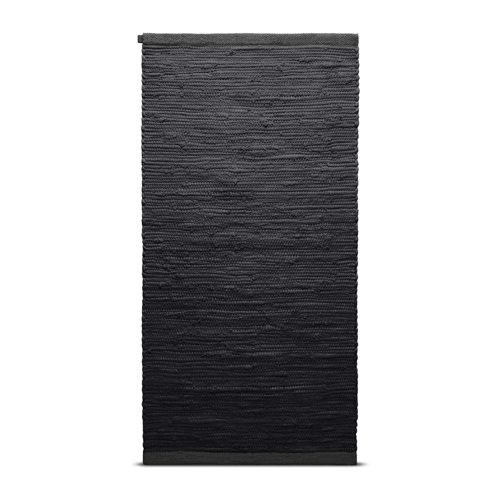 Βαμβακερό χαλί 60x90 cm, Κάρβουνο Rug Solid