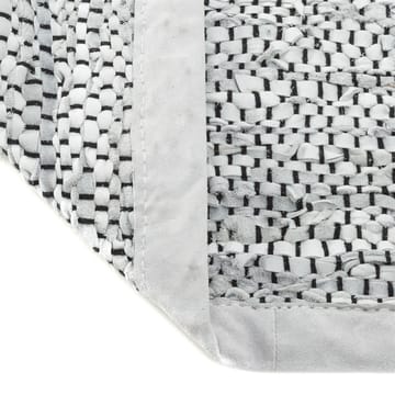 Δερμάτινο χαλί  60x90 cm - ανοιχτό γκρι (ανοιχτό γκρι) - Rug Solid